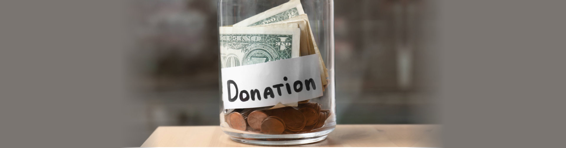 donation jar